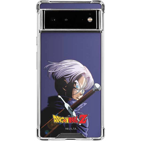 Dragon Ball Z Trunks Portrait Google Pixel 6 Clear Case